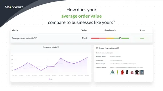 ShopScore Competitive Analysis screenshot