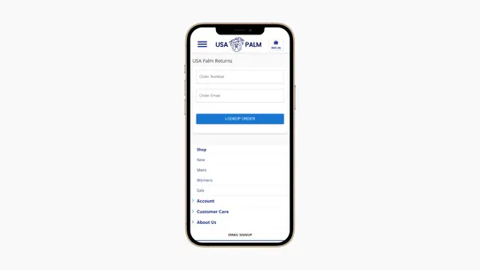 TooS Returns &amp; Exchanges screenshot
