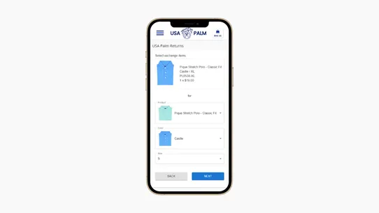 TooS Returns &amp; Exchanges screenshot