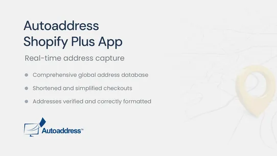 Autoaddress Address Validation screenshot