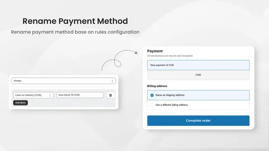 EasyPay ‑ Payment Rules screenshot