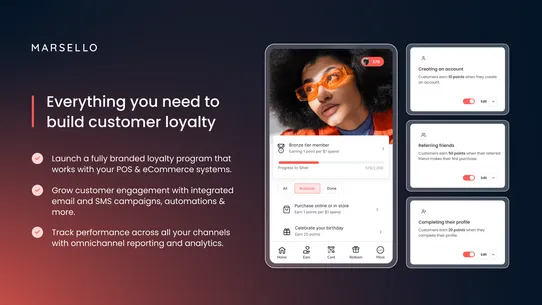 Marsello: Loyalty, Email, SMS screenshot