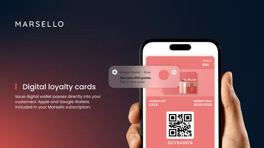Marsello: Loyalty, Email, SMS screenshot