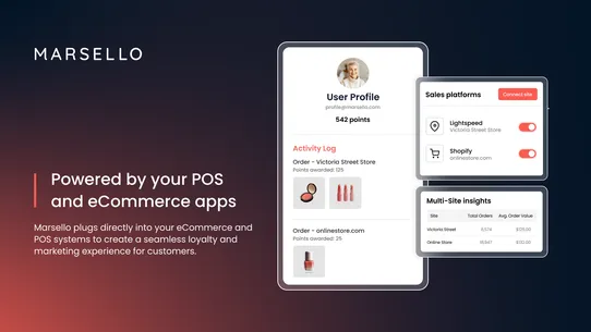 Marsello: Loyalty, Email, SMS screenshot