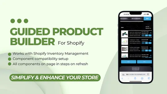 Guided Product Builder by MW screenshot