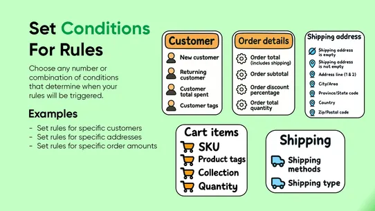 EZ Checkout Controller | Rules screenshot
