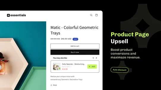 Essential Upsell &amp; Cross Sell screenshot