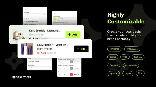 Essential Upsell &amp; Cross Sell screenshot