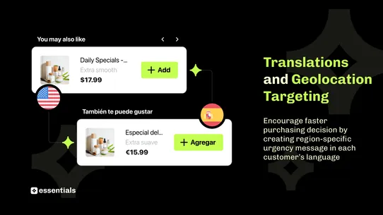 Essential Upsell &amp; Cross Sell screenshot