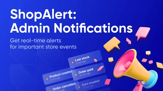 ShopAlert: Admin Notifications screenshot