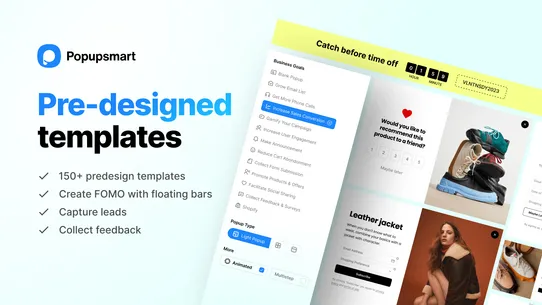 Popupsmart:Popup, Sales, Email screenshot