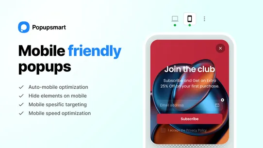 Popupsmart: Popup, A/B Testing screenshot