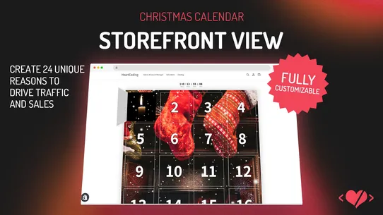 Heartcoding Christmas Calendar screenshot