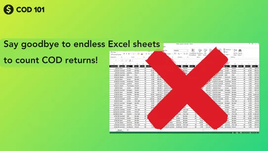 COD 101: COD Profit Calculator screenshot