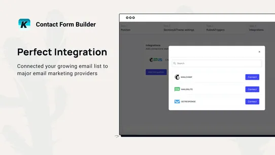 K: Contact Form Builder screenshot