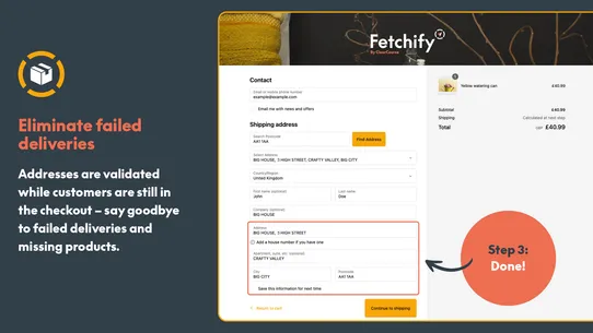 Fetchify Data Validation screenshot