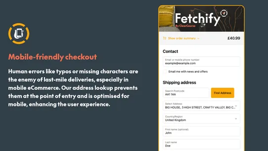 Fetchify Data Validation screenshot