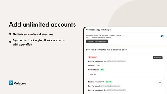 PalSync | PayPal Tracking Pro screenshot