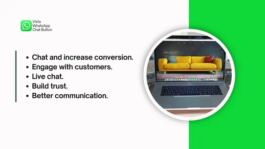 Vista WhatsApp Chat Button screenshot