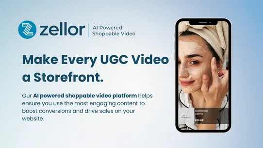Zellor AI Shoppable UGC Video screenshot