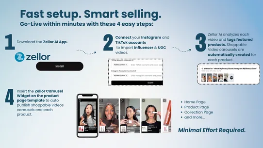 Zellor AI Shoppable UGC Video screenshot