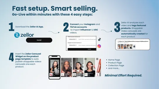 Zellor AI Shoppable UGC Video screenshot