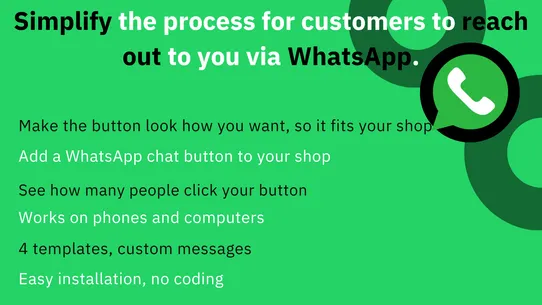 Great Whatsapp Button screenshot