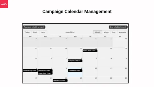 MyBranz Marketing Calendar screenshot