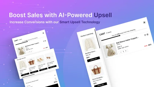 AI Cart &amp; Upsell screenshot