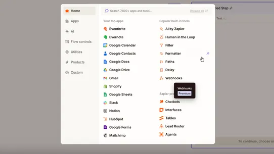 Zapier: Workflow Automation screenshot