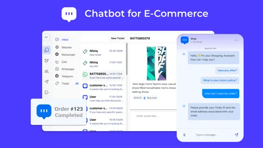 Taggo: Inbox &amp; AI Chatbot screenshot