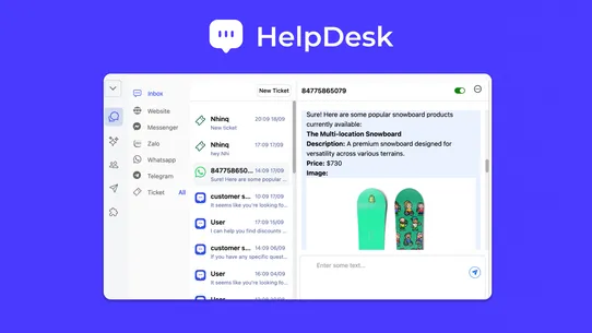 Taggo: Inbox &amp; AI Chatbot screenshot