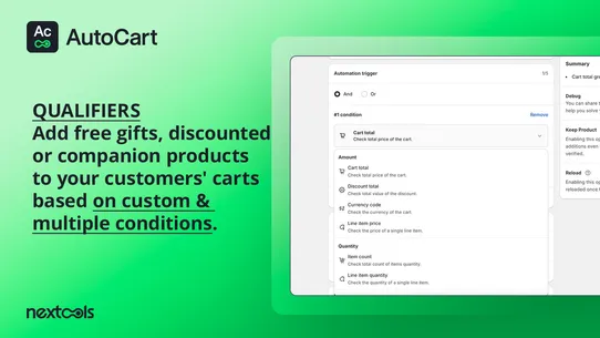 AutoCart: Gift With Purchase screenshot