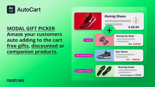 AutoCart: Gift With Purchase screenshot