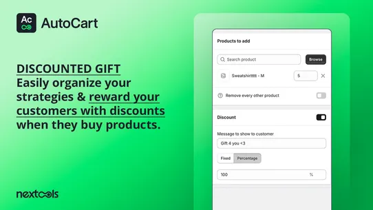 AutoCart: Gift With Purchase screenshot