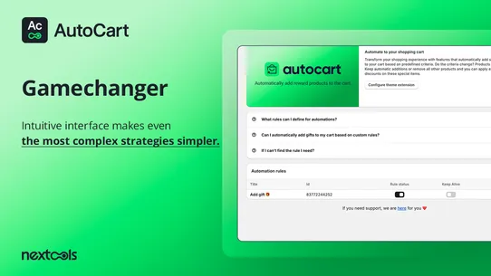 AutoCart: Gift With Purchase screenshot