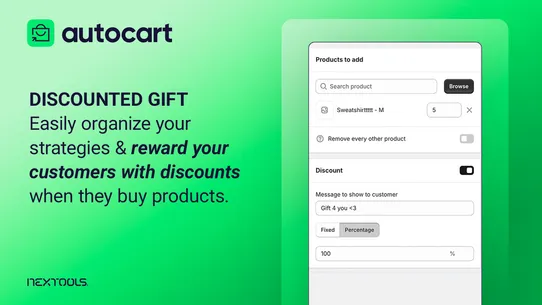 AutoCart: Gift With Purchase screenshot