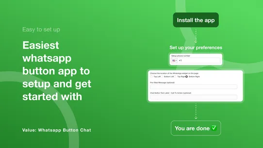 Value: Whatsapp Button Chat screenshot