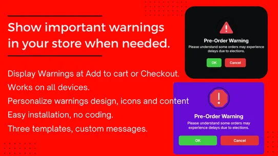 WarnBro Warnings screenshot