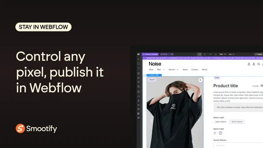 Smootify ‑ Design in Webflow! screenshot