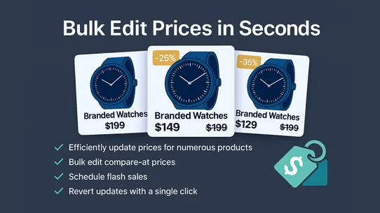 Springify ‑ Bulk Price Editor screenshot