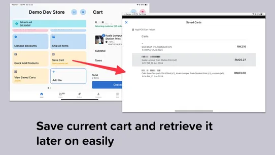 Yagi POS Cart Helper screenshot