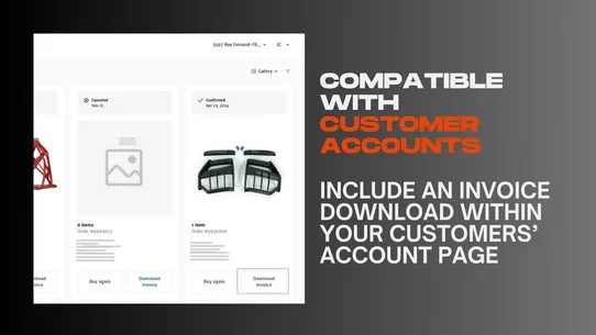 ezInvoices | One‑Click Invoice screenshot