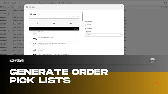 ezInvoices | One‑Click Invoice screenshot