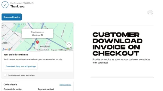 ezInvoices | One‑Click Invoice screenshot
