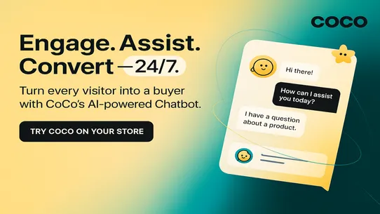 Coco: AI Cart Recovery &amp; Chat screenshot