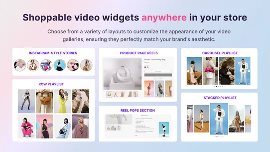 Reelfy‑ Shoppable Videos Reels screenshot