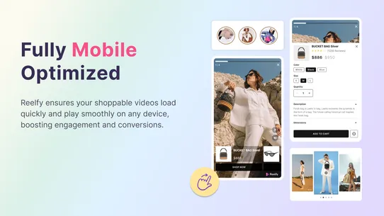 Reelfy‑Shoppable Videos+Reels screenshot