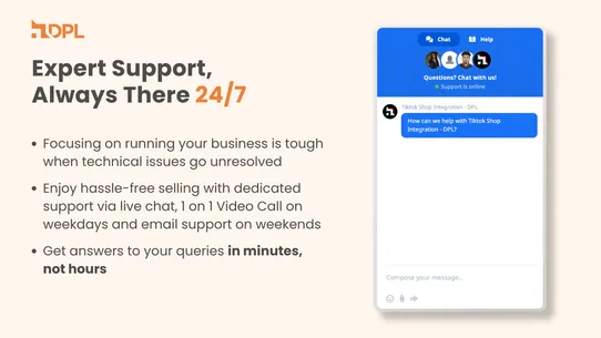 DPL ‑ TikTok Shop Integration screenshot