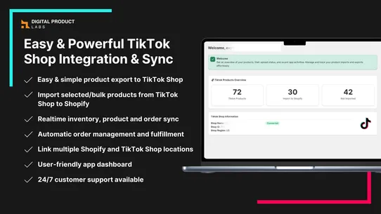 TikTok Shop Integration ‑ DPL screenshot